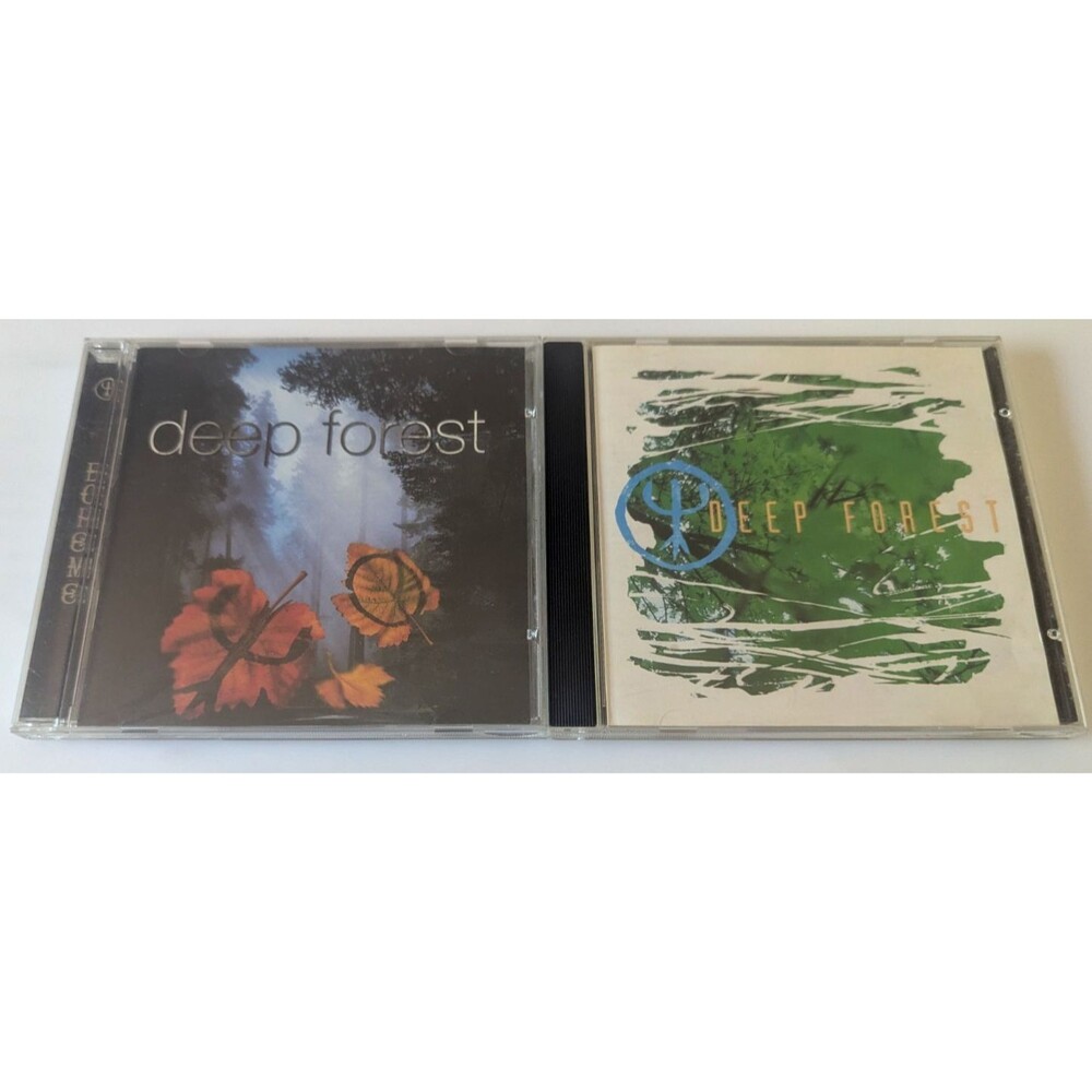 Deep Forest 2 CD Lot: Boheme & Self Titled 1995-1997 VG+